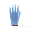 Guantes de trabajo personalizados Hespax PU de seguridad anti-corte recubierto